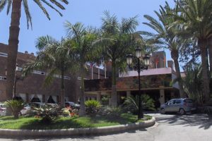 Hotel Riu Oasis, en pleno Palmeral de Maspalomas