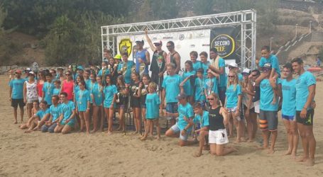 Éxito del club Seconreef en la primera prueba de SUP Race de Playa del Inglés