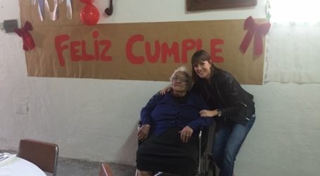 San Bartolomé de Tirajana felicita a Araceli Ruiz en su 101 cumpleaños