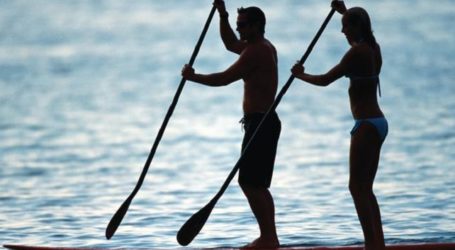 La costa de Mogán acoge la última prueba del europeo de Stand Up Paddle