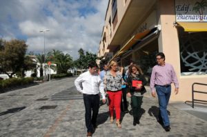 Cabildo y Ayuntamiento visitan la ZCA de San Fernando de Maspalomas