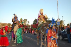 Cabalgata de Reyes en Mogán