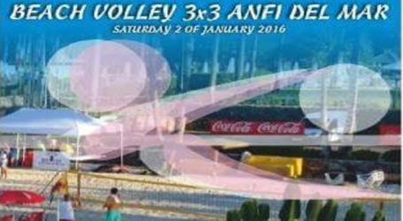 Anfi inaugura 2015 celebrando el I Torneo Internacional de Voley Playa 3×3