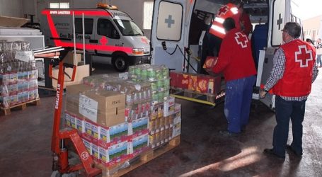 Cruz Roja distribuye en Las Palmas cerca de dos millones de kilos de alimentos