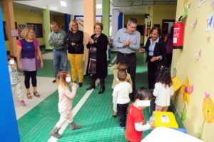 Marco Aurelio y concejales del PP-AV visitan las escuelas infantiles (archivo)