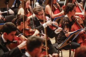 Joven Orquesta de Gran Canaria, sección de cuerda