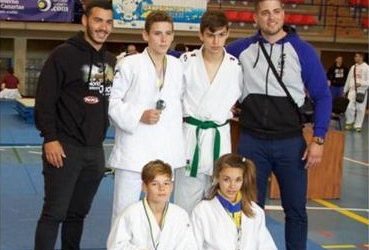 El tirajanero Judo Club Bushikan se trae tres medallas del Campeonato de Canarias