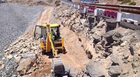 Obras Públicas: recalce de la GC-500 en el tramo Pasito Blanco-Arguineguín