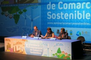 XI Seminario de Comarcas Sostenibles, alcaldesa y alcaldes de la Mancomunidad del Sureste 