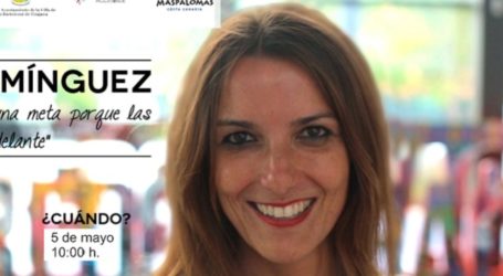 Raquel Domínguez impartirá una charla en Maspalomas sobre superación