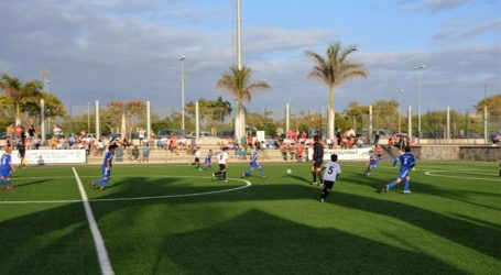 Más de treinta equipos en el Torneo de Fútbol 8 base de Maspalomas