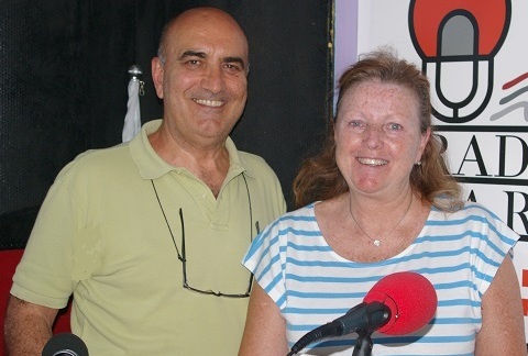 Pilar Grande, en Radio Faro