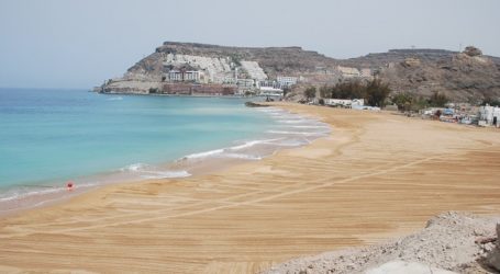 La alcaldesa de Mogán respalda la nueva playa artificial de Anfi Tauro
