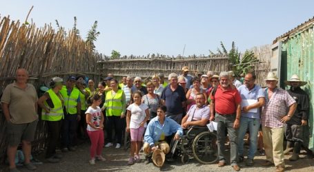 Santa Lucía emplea en los huertos urbanos a través del programa ZAD