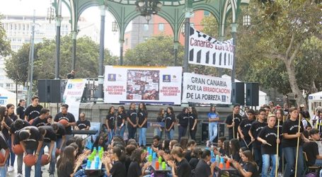 Estudiantes del CEIP Doctoral representan al municipio en Gran Canaria Solidaria