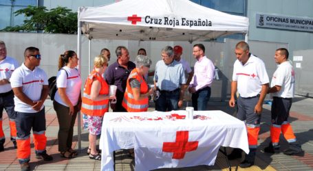 Maspalomas se vuelca con la Cruz Roja en el Día de la Banderita