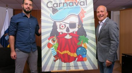 Cultura presenta el cartel del Carnaval Pirata 2017 de Santa Lucía