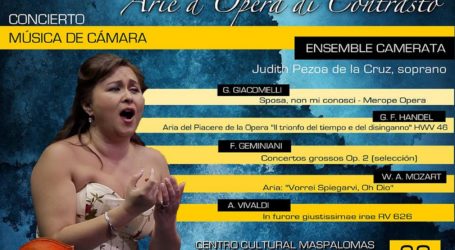 El Bel Canto llega a Maspalomas de la mano de la soprano Judith Pezoa