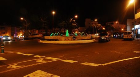 El Ayuntamiento de Mogán ilumina Arguineguín de verde por San Patricio, patrón de Irlanda