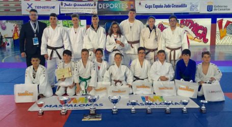 Los judocas tirajaneros del Club Bushican barren en la Copa de España