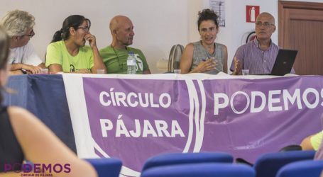 Aportaciones de Podemos San Bartolome de Tirajana en el I Foro de Turismo Alternativo de Pájara