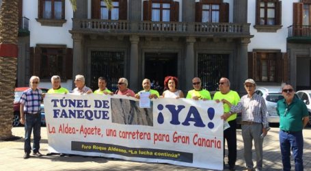 Piden a los gobiernos de España y Canarias que se tomen en serio la terminación de la carretera de La Aldea