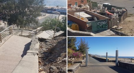 Ciudadanos denuncia el estado de abandono de algunas de las zonas más concurridas de Playa del Inglés