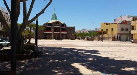 La plaza de la iglesia de El Tablero rejuvenece tras una inversión del Cabildo de 300.000 euros