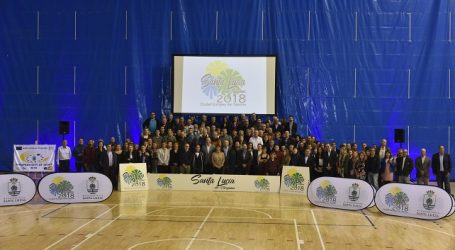 Santa Lucía celebra con la comunidad social y deportiva el título de Ciudad Europea del Deporte