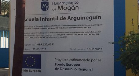 NC denuncia los errores de Ciuca-PSOE que incrementan el coste de la escuela infantil de Arguineguín