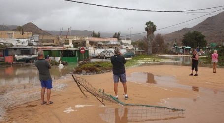 Crece la preocupación entre los vecinos de Tauro por los efectos del temporal en sus viviendas