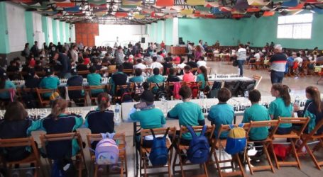 Más de 300 niños y niñas participan en el VII Encuentro Escolar de Ajedrez de Santa Lucía