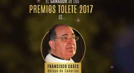 El obispo de Canarias, premio Tolete 2017 por sus declaraciones tras la actuación de Drag Sethlas