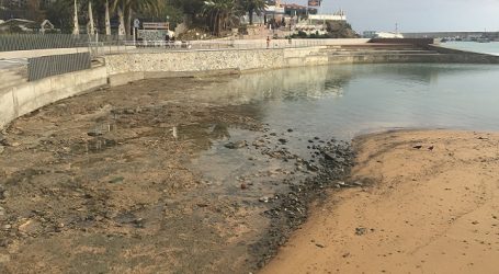 NC denuncia que la Playa de Costa Alegre en Arguineguín se queda sin arena
