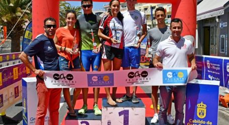 Arguineguín celebró la fiesta del triatlón con la primera edición del Gloria Junior Challenge Mogán Gran Canaria