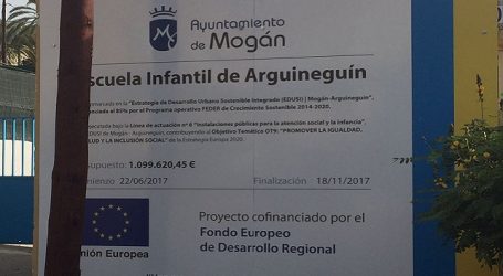 El bipartito Ciuca-PSOE obligado a licitar nuevamente la Escuela infantil de Arguineguín
