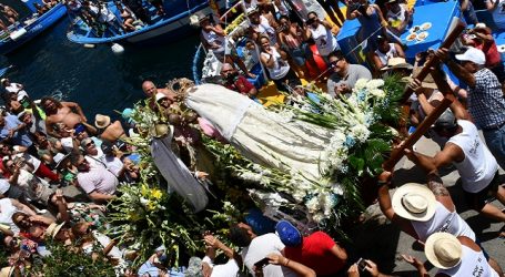 La Virgen del Carmen de Arguineguín acude al encuentro de su homóloga en Playa de Mogán