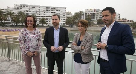 Ciuca-PSOE vuelven a destinar más de 40.000 euros a la Playa de la Lajilla, inaugurada hace 7 meses