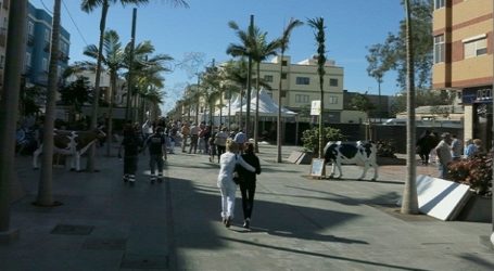 JxGC Santa Lucía propone una apertura parcial de la zona peatonal de la Avenida de Canarias