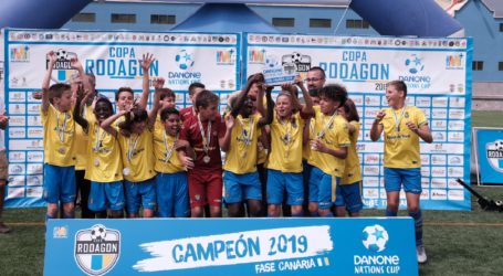 La UD Las Palmas revalida el título de la Copa Rodagon y volverá a representar a Canarias en la Danone Nations Cup