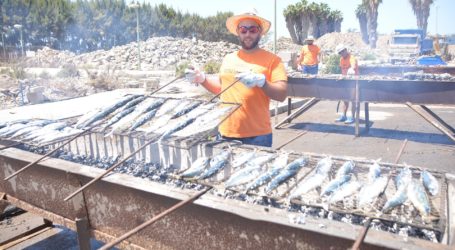 Santa Águeda 2019 clausura sus fiestas con el tradicional asadero de pescado