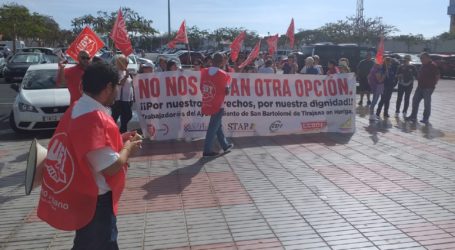 UGT intensifica las movilizaciones en San Bartolomé de Tirajana y convoca paros de dos horas en las Escuelas Infantiles