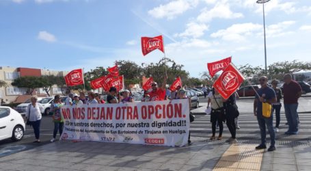 Los trabajadores de las escuelas infantiles de San Bartolomé de Tirajana secundan la huelga con un 100% de seguimiento