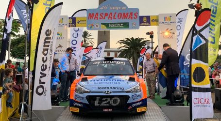 Primera victoria de Yeray Lemes-Dani Rosario en otro duro Rallye de Maspalomas