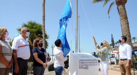 Maspalomas Costa Canaria iza sus nuevas banderas azules