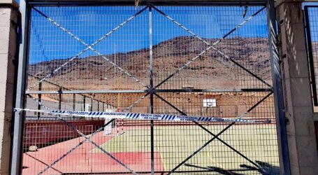 El Ayuntamiento de Mogán procede al cierre de todas las canchas deportivas del municipio