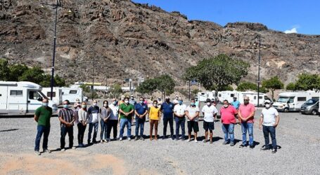 El Ayuntamiento abre la primera área municipal para autocaravanas y cámpers homologados de Canarias