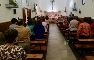 Misa en honor a la Virgen de Fátima en Veneguera