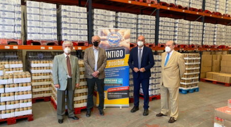 El Delegado del Gobierno en Canarias visitó el Centro Distribuidor del Banco de Alimentos