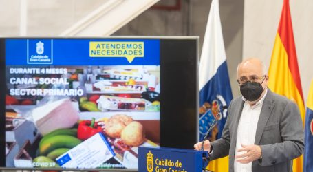 El Cabildo ha repartido casi 3 millones de kilos de producto fresco local a organizaciones sociales y personas sin recursos